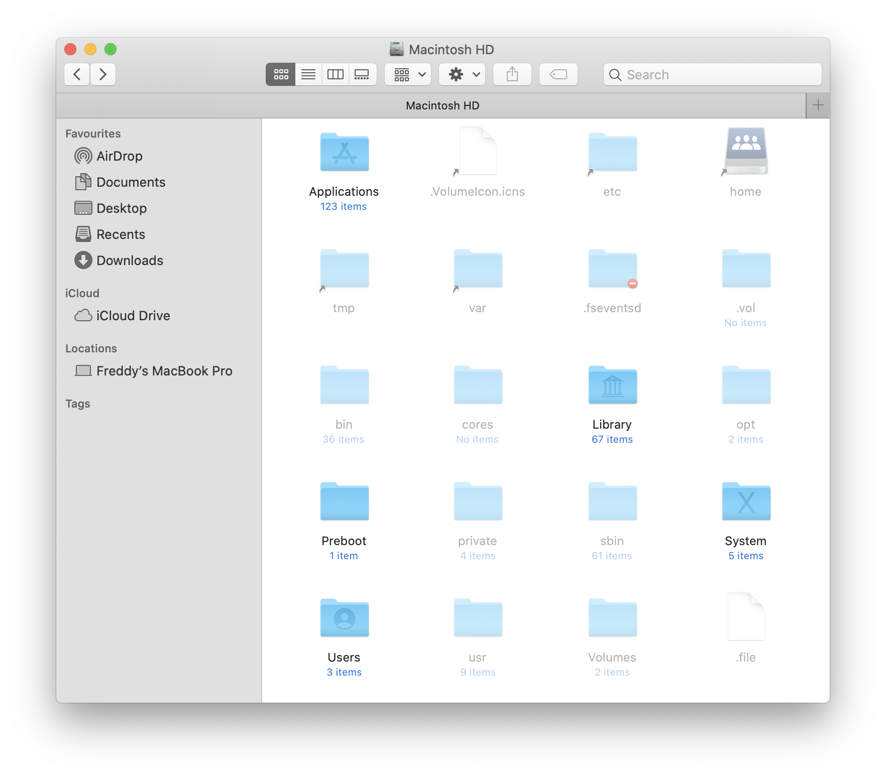 root-with-hidden-files